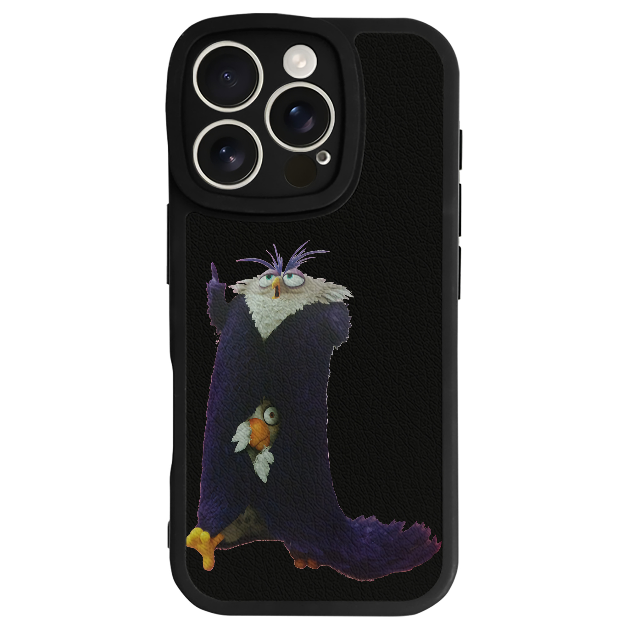 （画像用） Angry Birds アングリーバード 【iPhone 16シリーズ対応】シリコンスマホケース（レザー調） 材質：シリコン